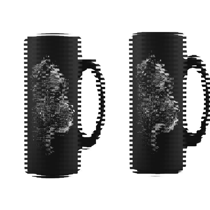 ボーダーテリア 犬 モチーフ ペット イラスト ボーダーテリア コーヒーマグ