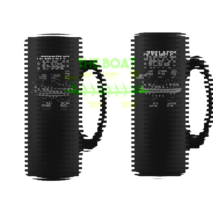 ボートの本物のパーツ ローワーローイング。 コーヒーマグ