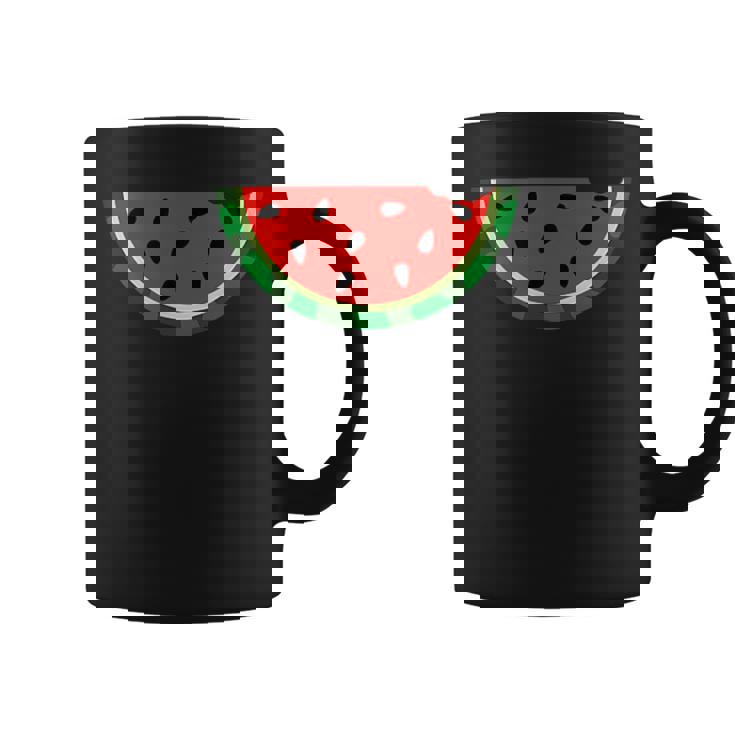 ポケットの中のスイカ かわいいポケットスイカ コーヒーマグ