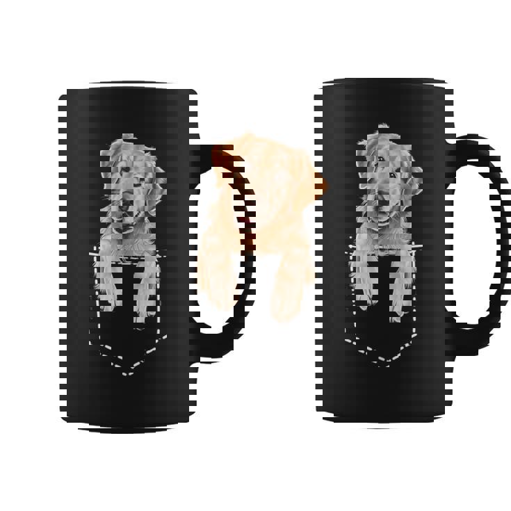 ポケットゴールデンレトリバー コーヒーマグ