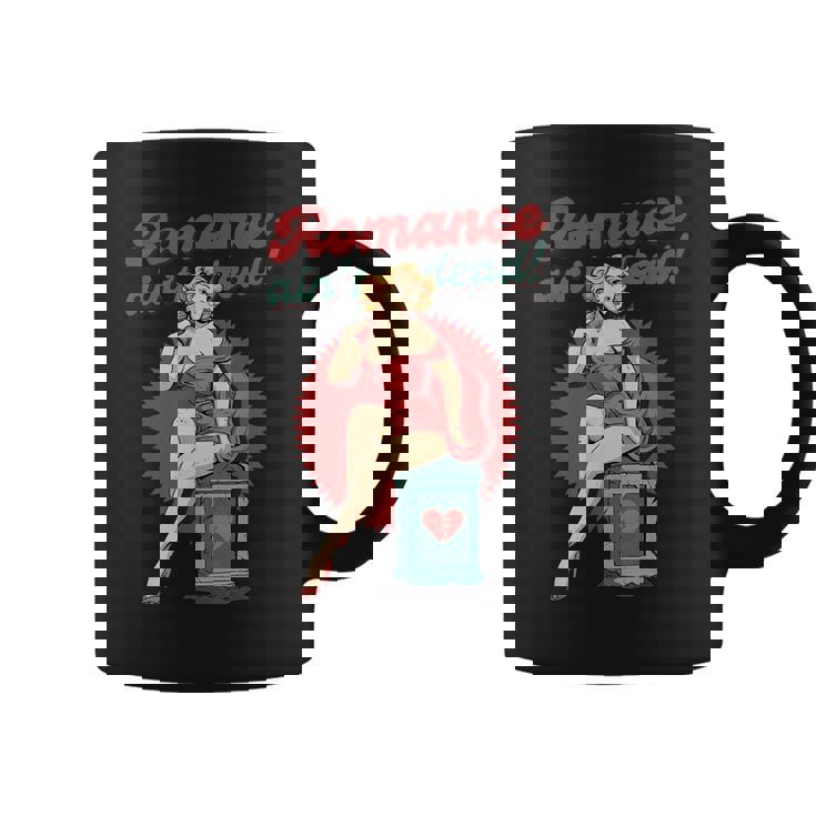 ポップアート ピンナップガール ロマンス Ain't Dead バレンタインシングル コーヒーマグ