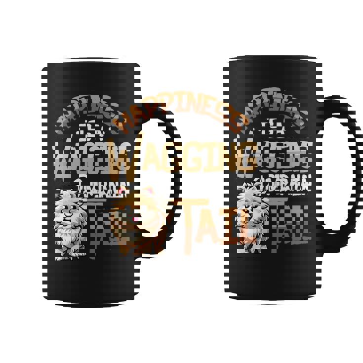 ポメラニアン犬種ポメラニアン 長袖tシャツ コーヒーマグ