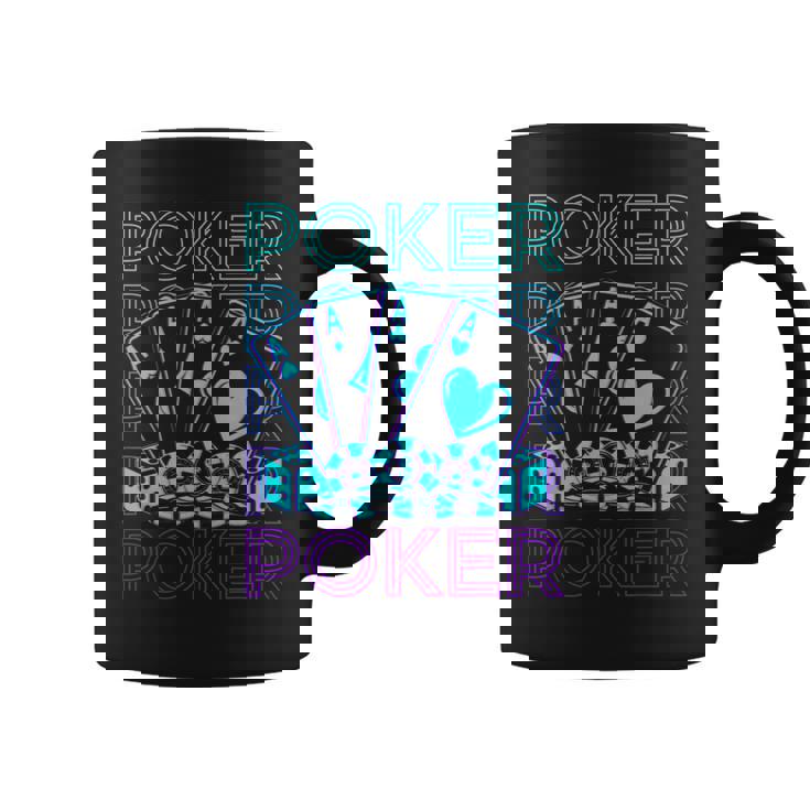 ポーカーレトロ コーヒーマグ