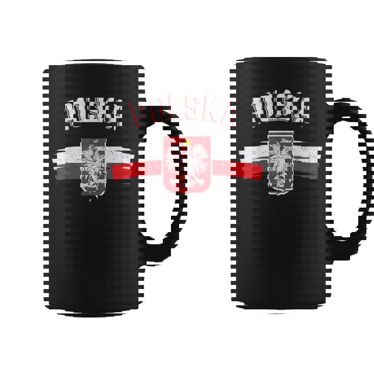 ポーランド 鷲の旗 ポーランドのためのレトロ コーヒーマグ