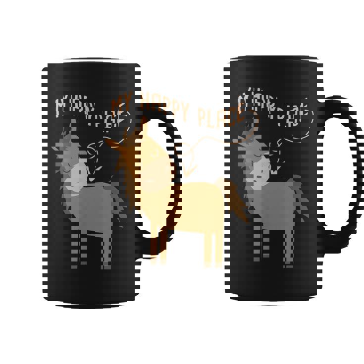 マイハッピープレイス I 馬好き I 乗馬 I 馬術用の馬 コーヒーマグ