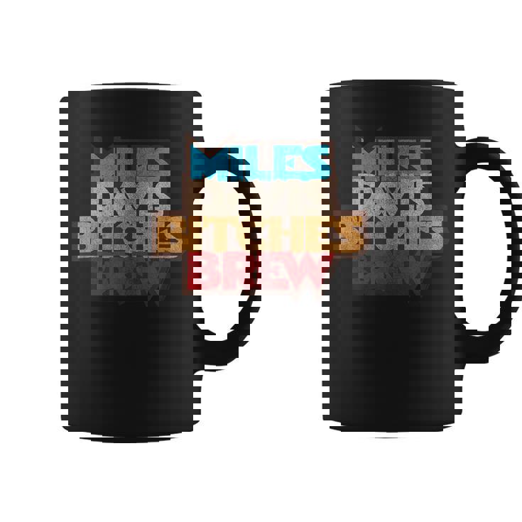 マイルス・デイビス・ビッチズ・ブリュー・ディストレストッド コーヒーマグ