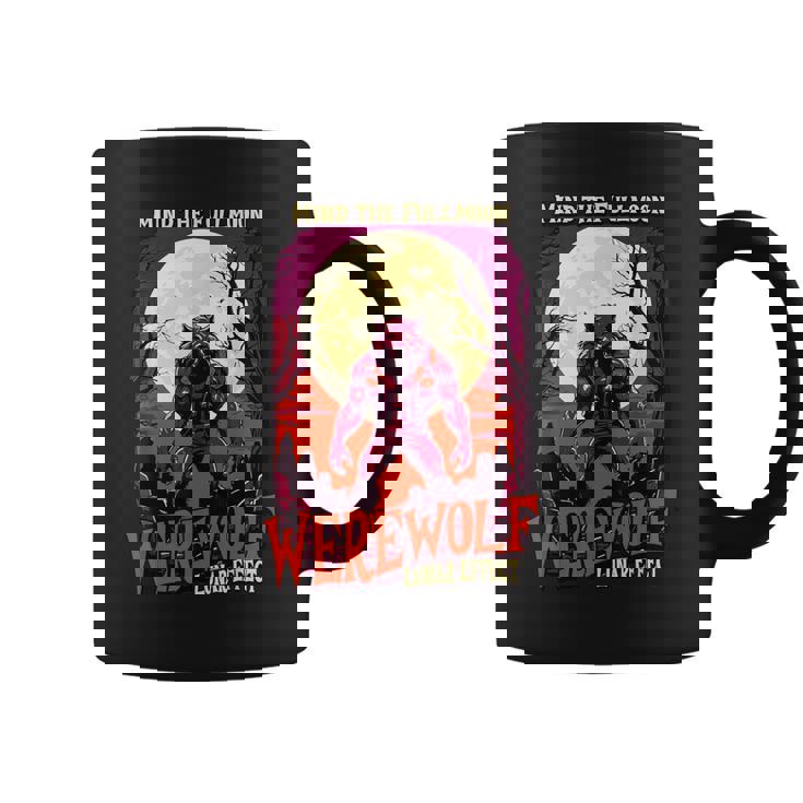 マインド・ザ・フルムーン 人狼 ハロウィン 不気味な人狼 コーヒーマグ