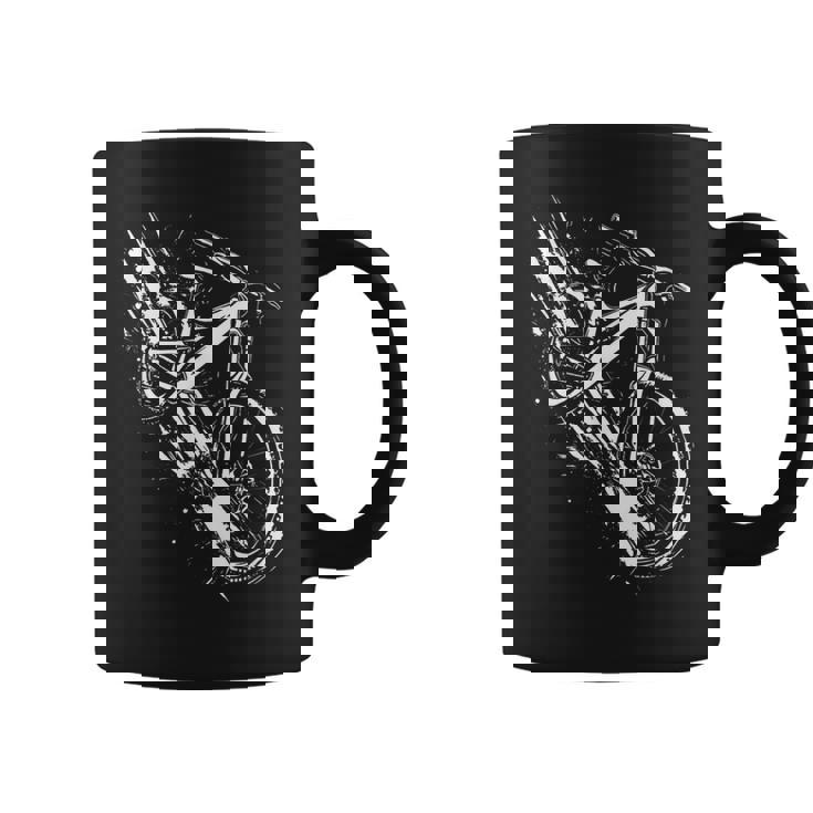 マウンテンバイク・グラフィック コーヒーマグ