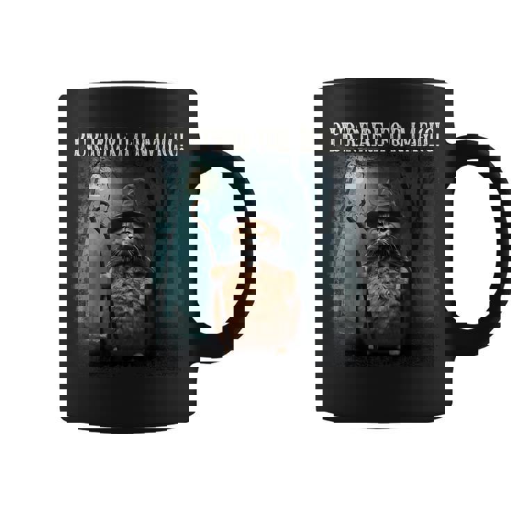 マジック・ファニー・ウィザード・キャットのためにパープレイしよう コーヒーマグ