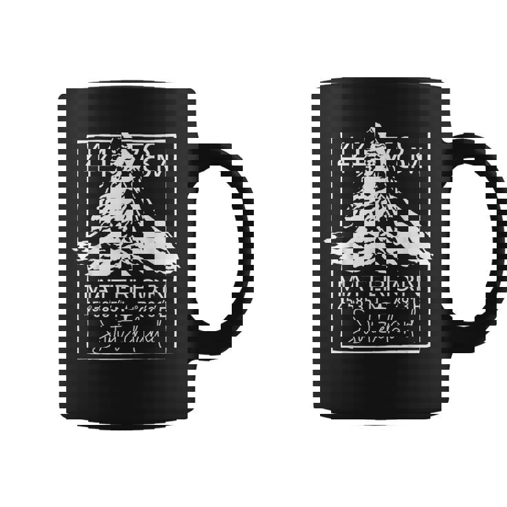マッターホルン山 ツェルマット ハイキング スイス ギフト コーヒーマグ