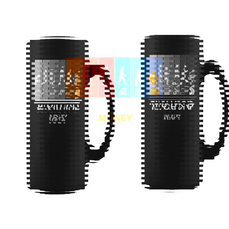 マネーの進化 ビットコイン Btc暗号通貨 コーヒーマグ