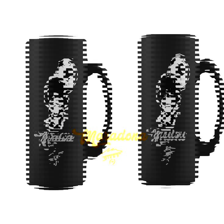 マラドーナフェイススマイル コーヒーマグ