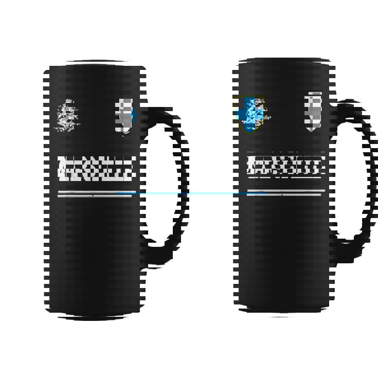 マルセイユ スポーツサッカージャージ フラッグ フットボール コーヒーマグ