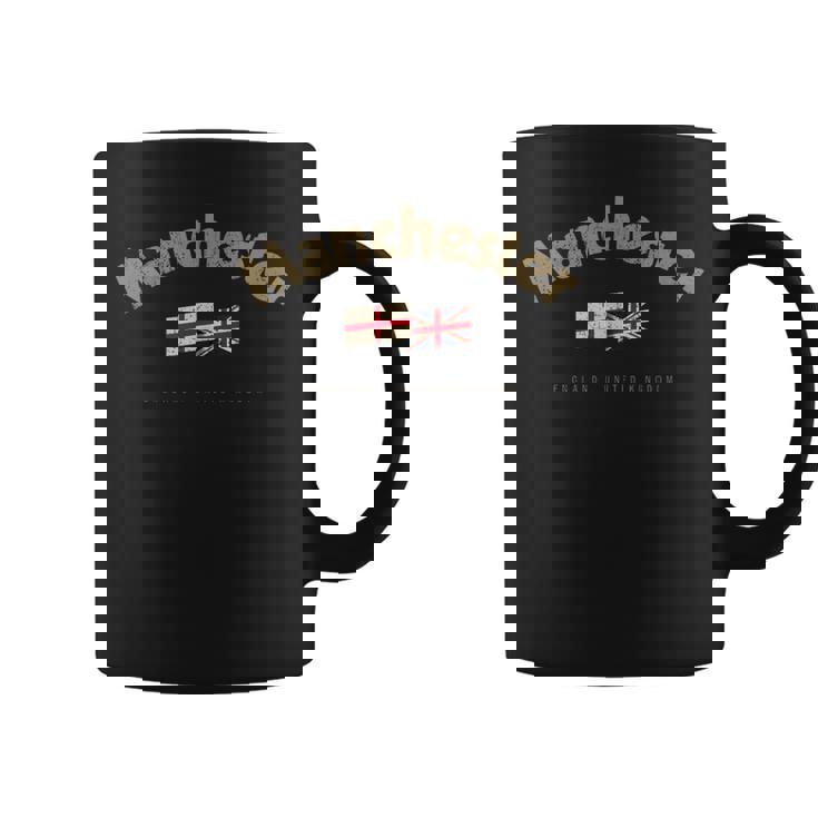 マンチェスターシティネーム ヴィンテージ 英国国旗 イギリス国旗 コーヒーマグ