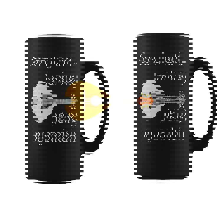 マンドリンピッキング ミュージシャン 音符 フォークミュージック コーヒーマグ