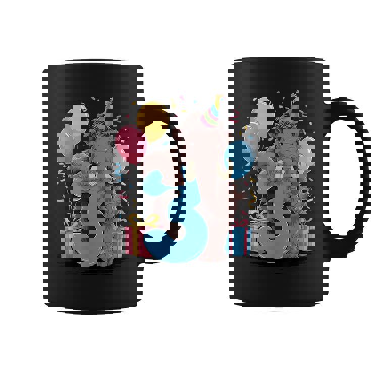 マンモス 3歳の誕生日 男の子 女の子 3歳 3歳 マンモス コーヒーマグ