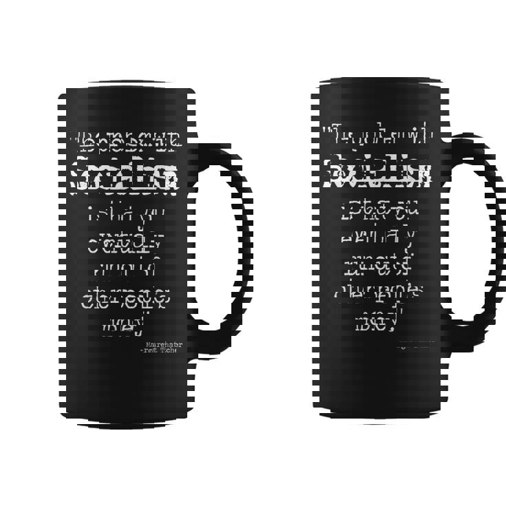 マーガレット・サッチャー 引用 The Problem Withocialism コーヒーマグ