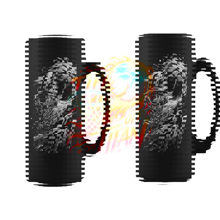 マーチ カレッジ バスケットボール トーナメント ティップオフ タイタン B-ボール コーヒーマグ