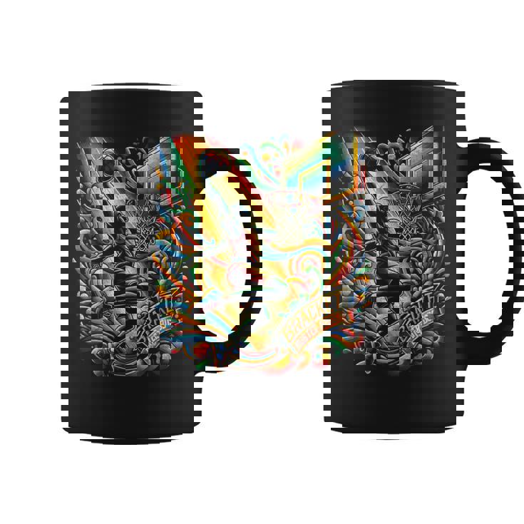 マーチ カレッジ バスケットボール レトロ ブラケット バスター ボス Bボール コーヒーマグ