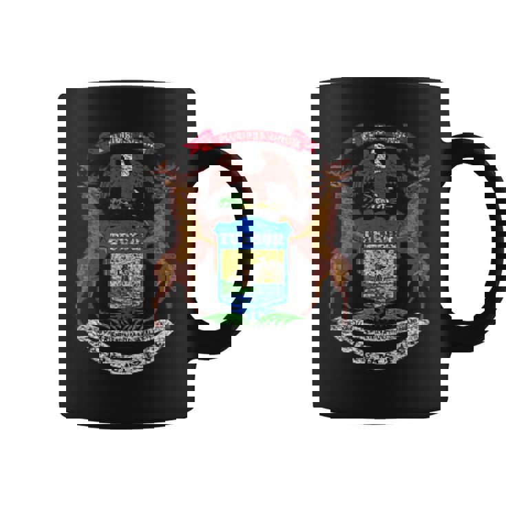 ミシガン州旗国章 コーヒーマグ