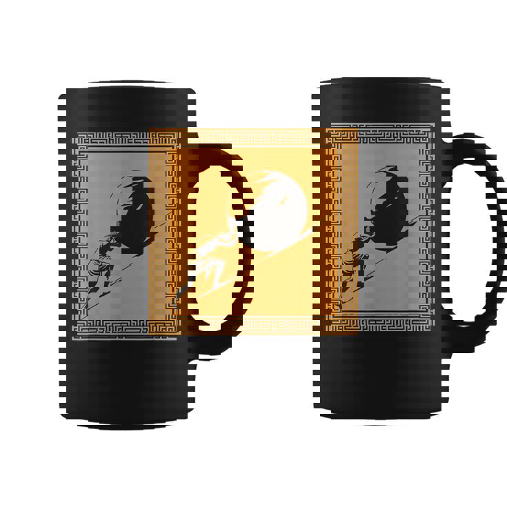 ミニマリストシーシュポス神話 ギリシャ神話 古代ギリシャ美術 コーヒーマグ