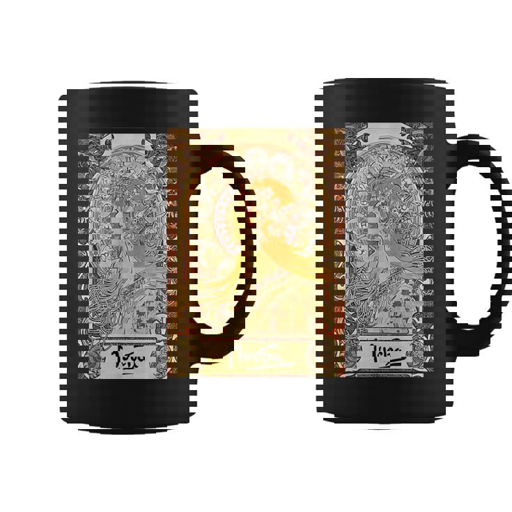 ミュシャ ゾディアック アールヌーボー アルフォンス。 コーヒーマグ