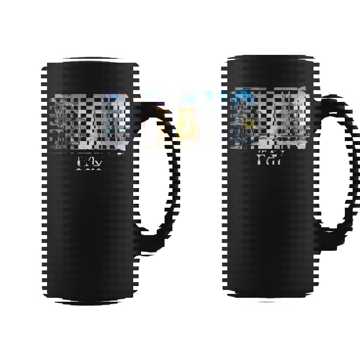 ミラノイタリア-ミラノイタリアファッションイタリアングラフィック コーヒーマグ