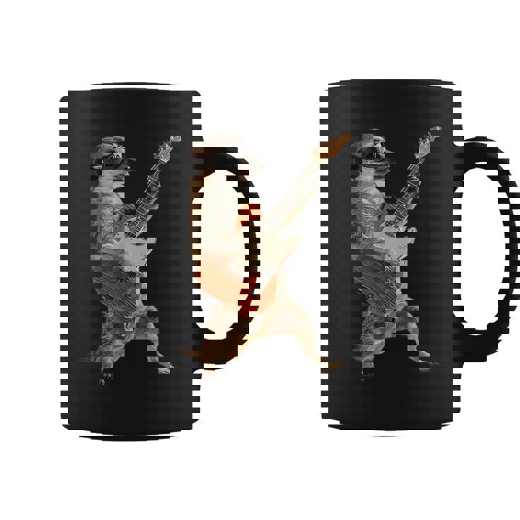 ミーアキャットギター コーヒーマグ