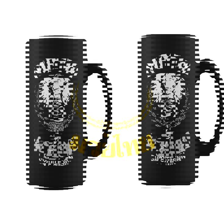 ムエタイ ボクシング エレファント ギフト 格闘技 コーヒーマグ