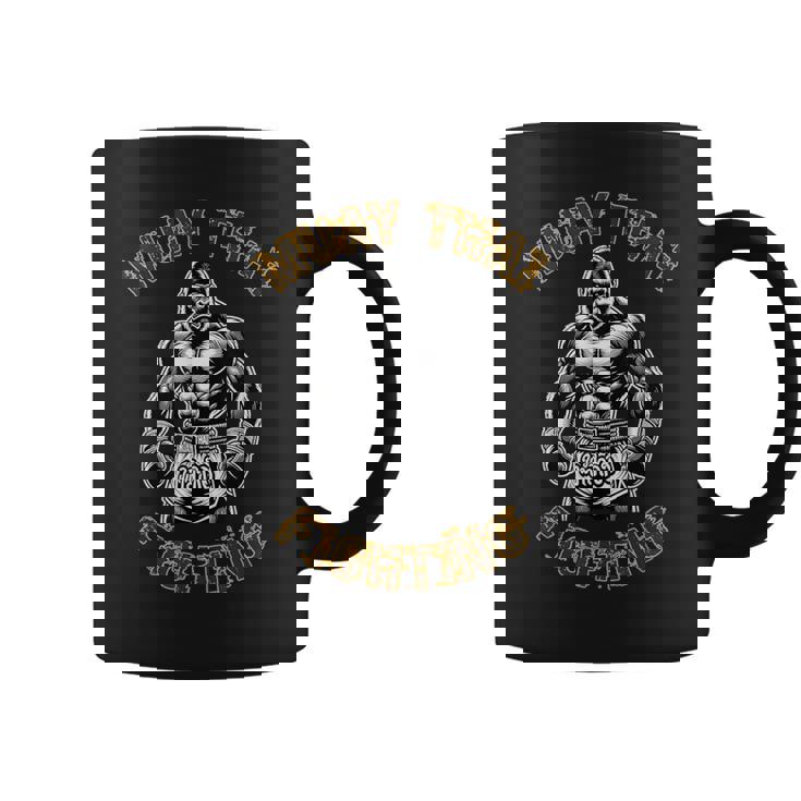 ムエタイ・ゴリラ ゴリラ・キックボクシング・タイ・ボクシング コーヒーマグ