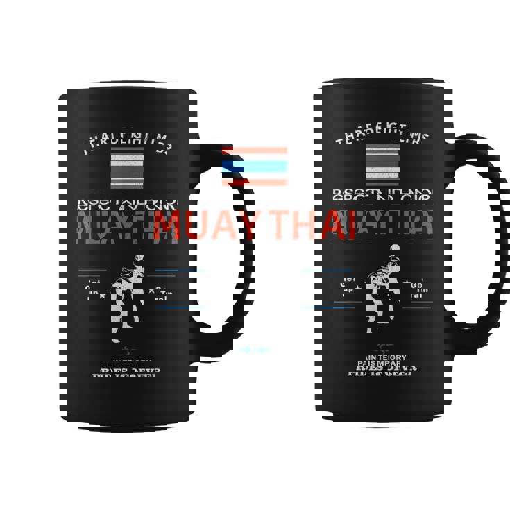 ムエタイ戦闘機 タイ国旗 ムエタイ コーヒーマグ