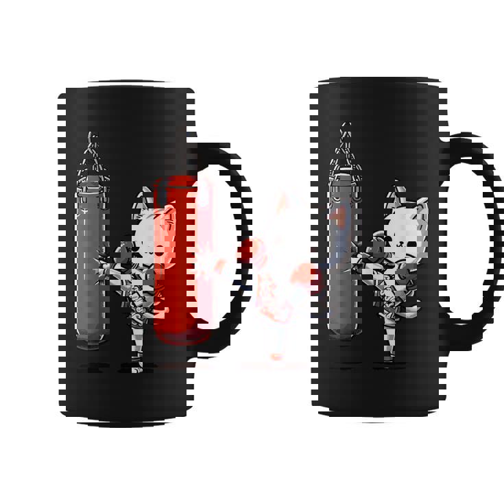 ムエタイ猫、キックボクシング コーヒーマグ