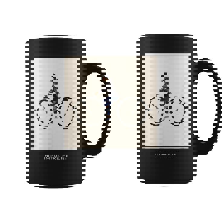 メガネでかけ回る コーヒーマグ