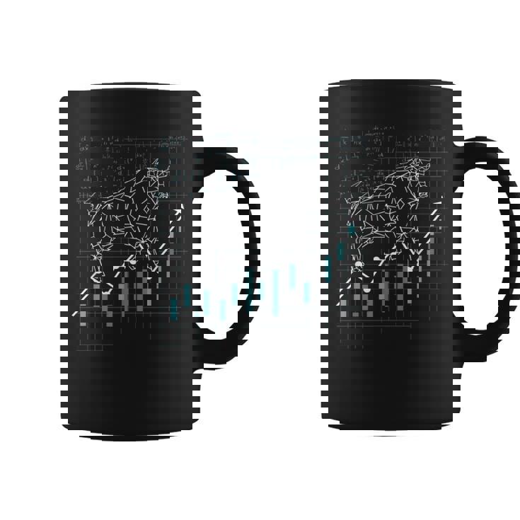 メンズ株式株式市場強気ブル資本家ギフト コーヒーマグ