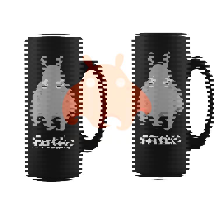 メンダコ 面蛸 イラスト ゆるい 簡単 おもしろ かわいい 人気 深海生物 タコの仲間 Ｍendako コーヒーマグ