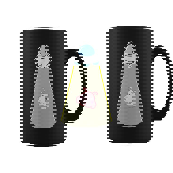 メンダコ《Ufo 遭遇》【どうぶつフレンズ】水族館 ゆるくて かわいい 面白い 動物 キャラクター コーヒーマグ