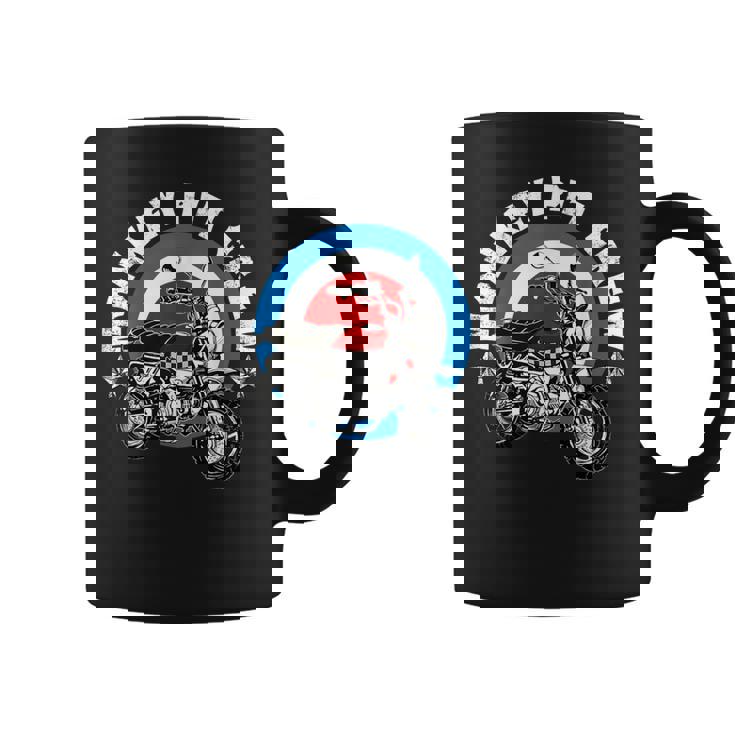 モンキーバイクピットクルーロゴ コーヒーマグ