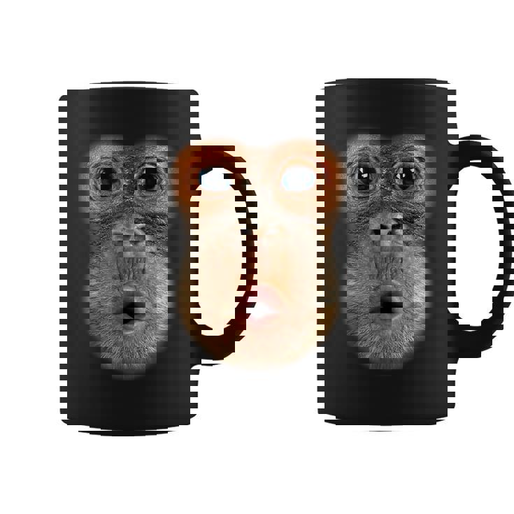 モンキーフェイスブレスファニーメンズレディースハロウィンコスチューム コーヒーマグ