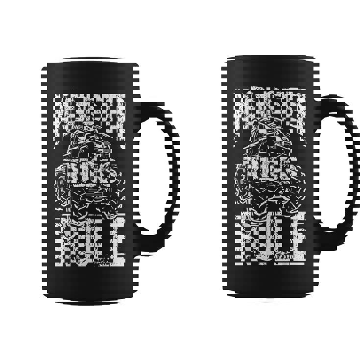 モンスタートラックルールジャムモンスタートラックボーイズ コーヒーマグ