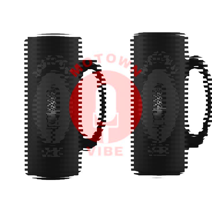 モータウン マイク バイブ ミュージック コーヒーマグ