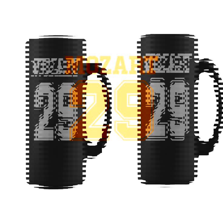 モーツァルト29交響曲面白いスポーツ Mozart 29 コーヒーマグ