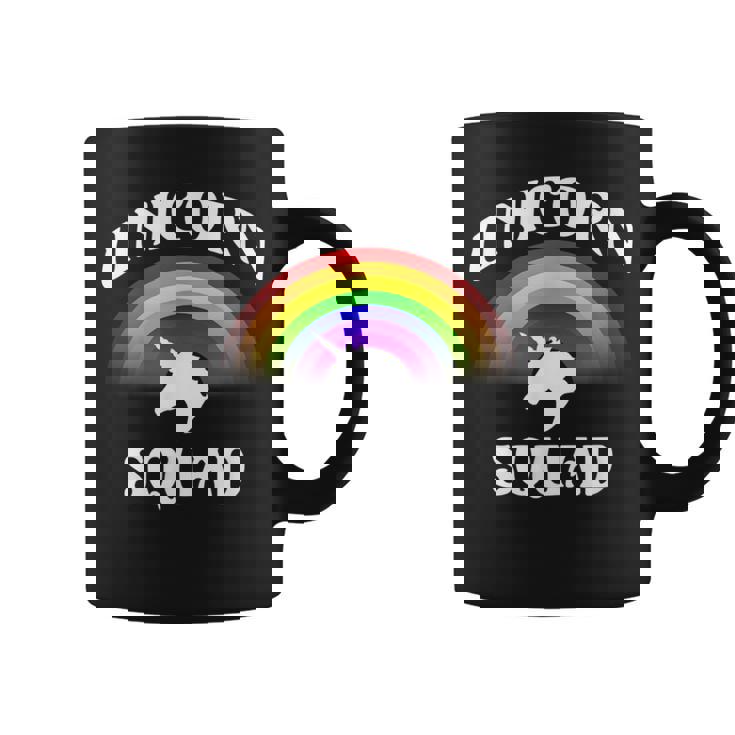 ユニコーン分隊チームユニコーンアパレルかわいいユニコーン恋人ギフト コーヒーマグ