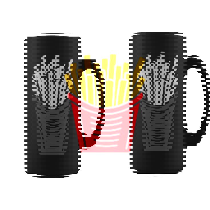 ユーモア 小さなミニマリスト シンプルなフライドポテト フライドポテト コーヒーマグ