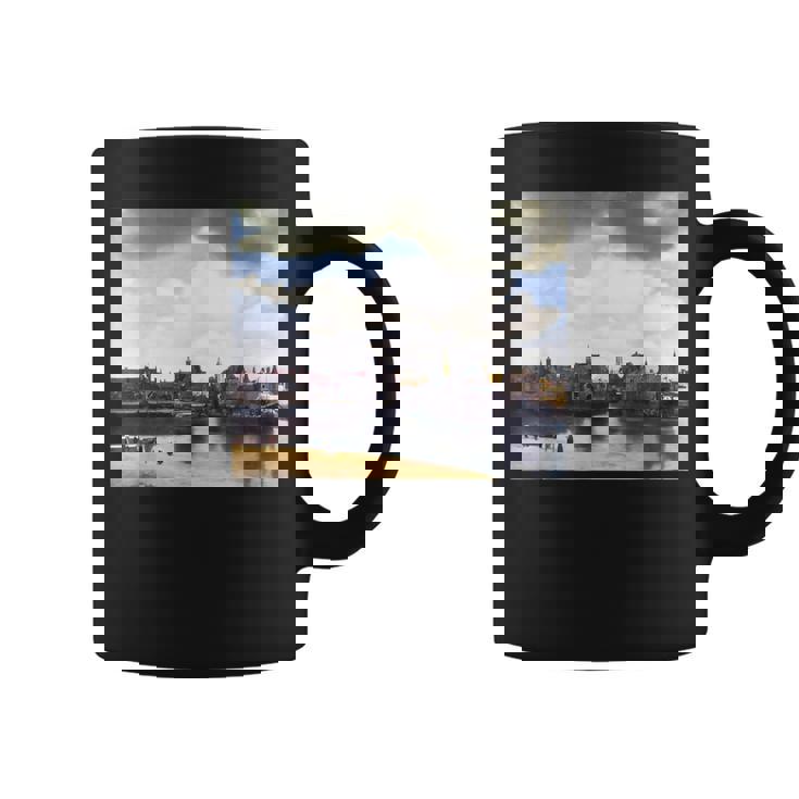 ヨハネス・フェルメールによるデルフトの眺めゲジヒト・オプ・デルフト 1661 コーヒーマグ