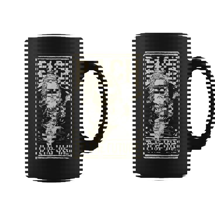 ヨハン・セバスチャン・バッハ・トゥ・ザ・フューチャー、面白いクラシック音楽 コーヒーマグ