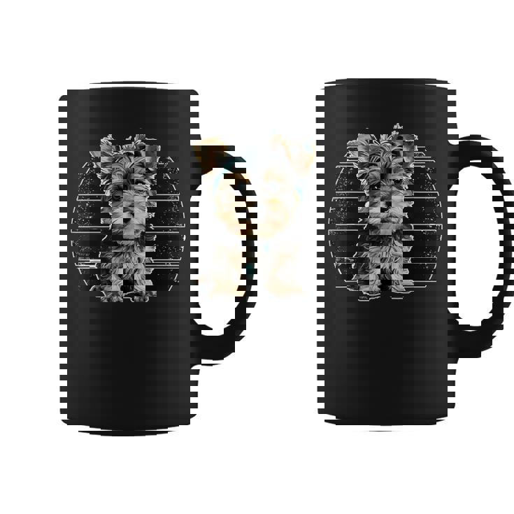 ヨークシャーテリア犬 ポップアート 誇り高きヨーキー 犬好き オーナー コーヒーマグ