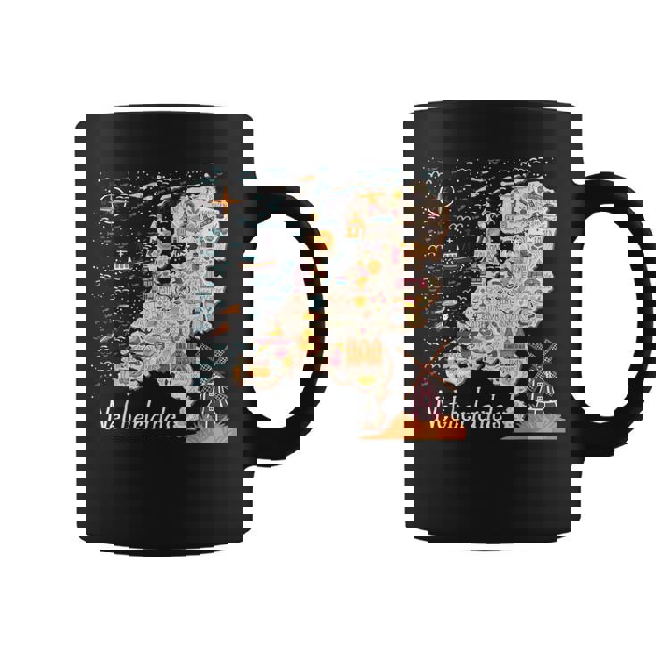 ヨーロッパ オランダ 地図 オランダ アムステルダム バケーション お土産 コーヒーマグ