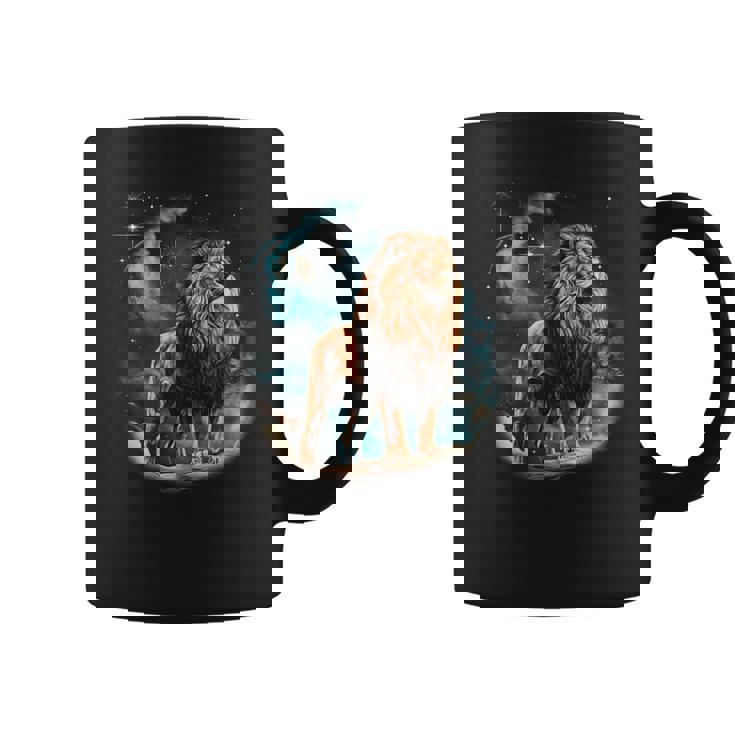 ライオン愛好家 カラフルな動物園の動物のライオン コーヒーマグ