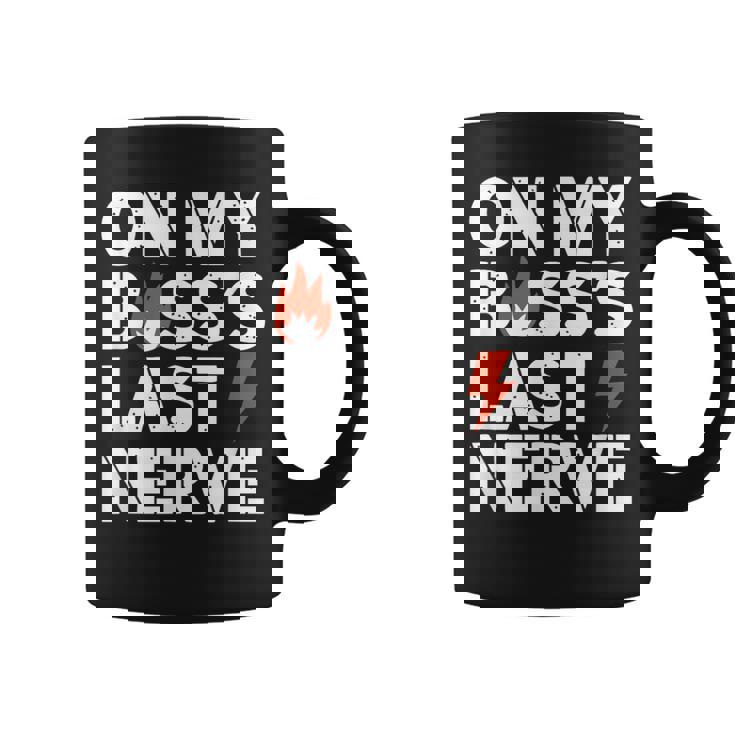 ライトニングボルトでボスの最後の神経質について コーヒーマグ