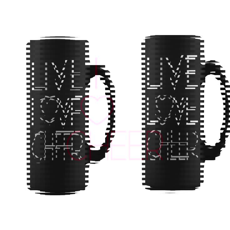 ライブ ラブ チアガール チアリーディング隊 チアリーダーチーム コーヒーマグ